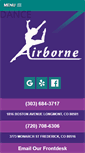 Mobile Screenshot of airbornedance.com